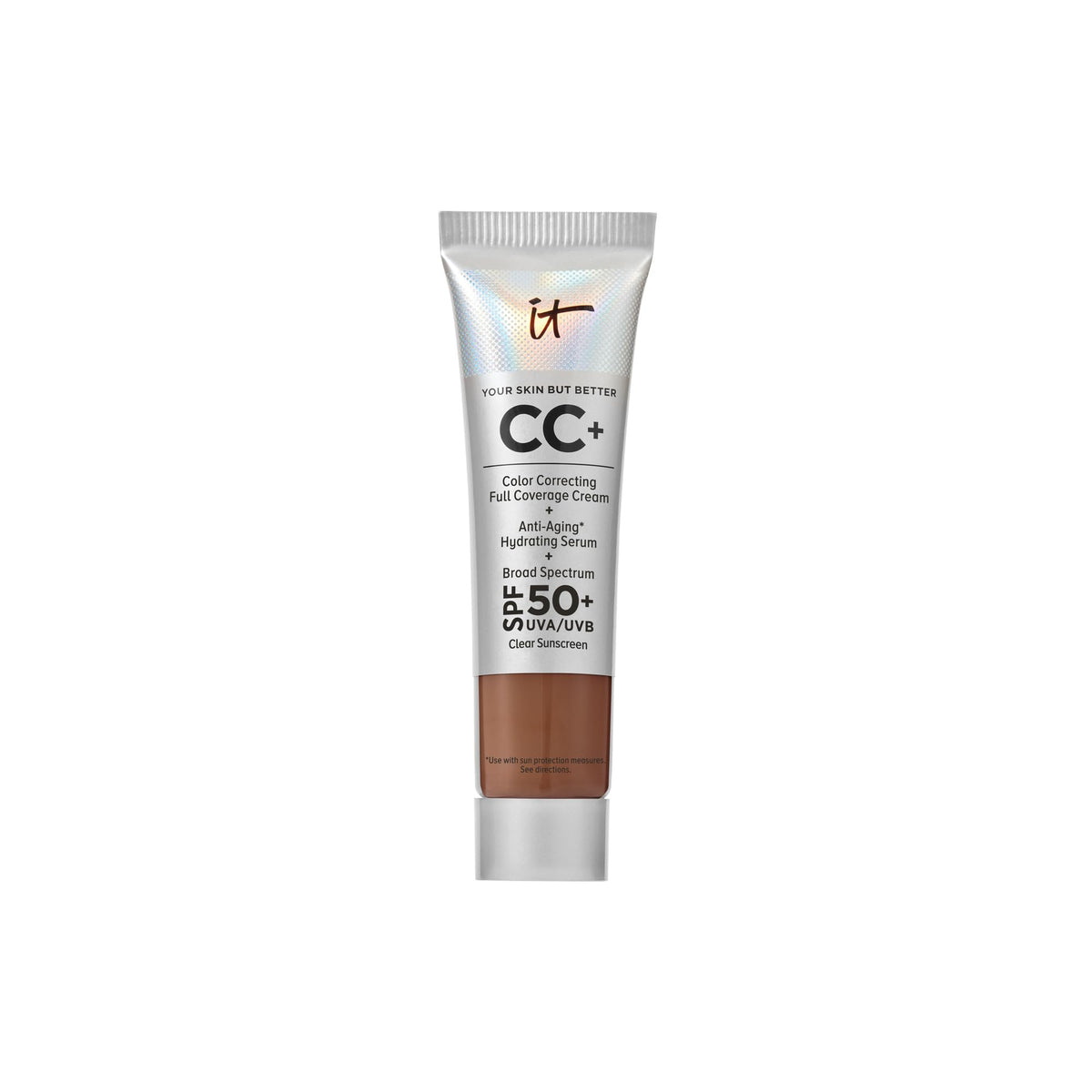 IT Cosmetics Mini CC+ Cream with SPF 50+ Full Coverage Natural Foundation