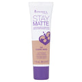 Rimmel London Stay Matte Liquid Mousse - 200 Soft Beige - Foundation, Lightweight, Shine Control, Oil-Free, 1oz