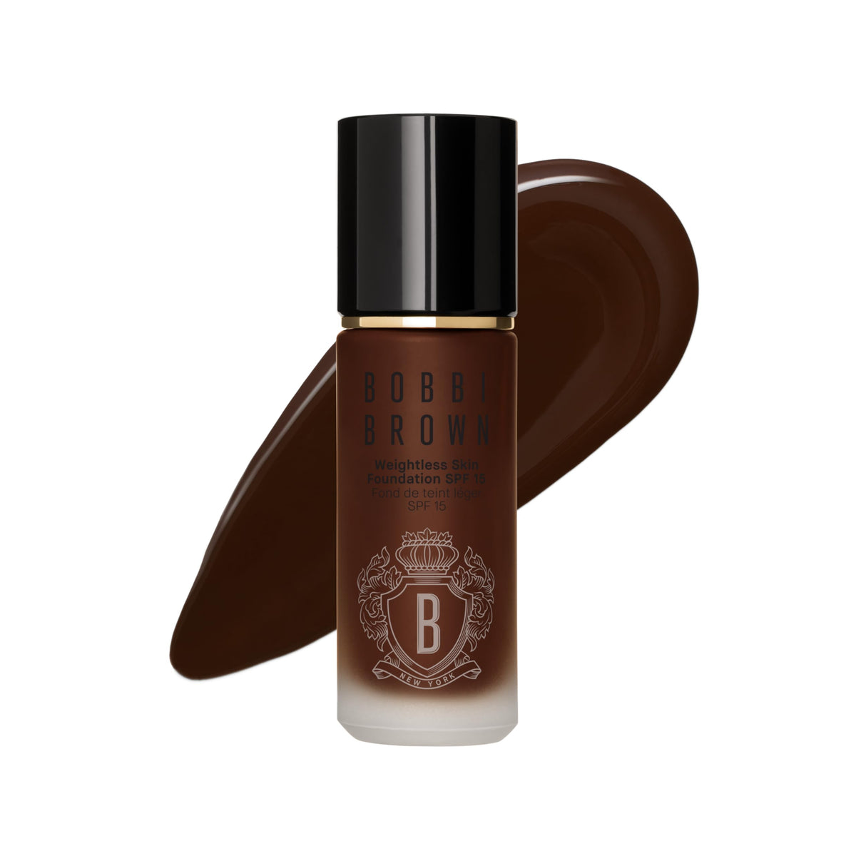 Bobbi Brown Weightless Skin Foundation SPF 15 | Oil-Controlling Liquid Foundation with 24-Hour Hydration | Medium Coverage Natural Matte Finish for All Skin Types