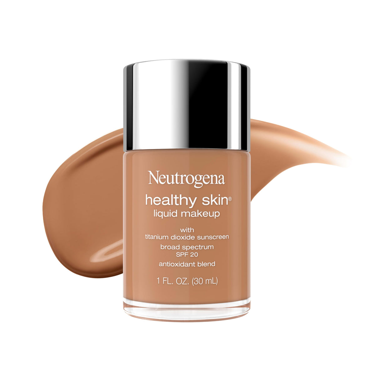 Neutrogena Healthy Skin Liquid Foundation Makeup, Buff 310W, 1 fl. oz