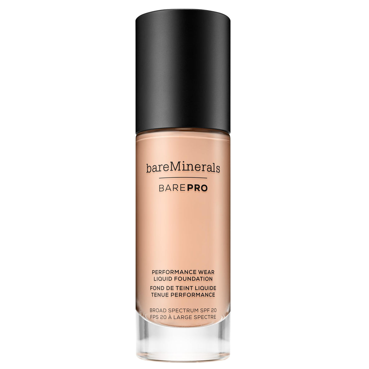 bareMinerals BAREPRO Matte Liquid Foundation, SPF 20, Fair 15N, 1 oz