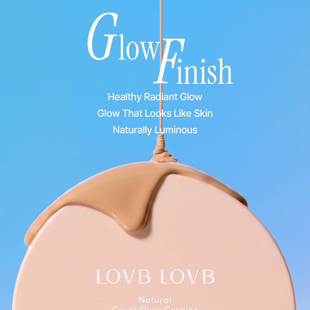 LOVB LOVB Natural Cover Glow Cushion Foundation 21N Light Beige