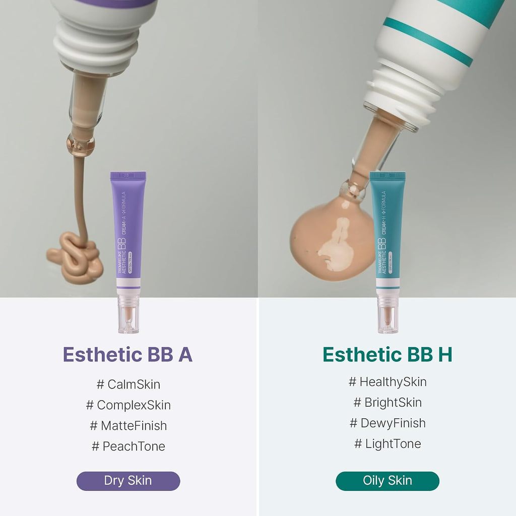TROIAREUKE Aesthetic BB Cream A+ Formula for Oily Skin (21 Beige), K-Beauty