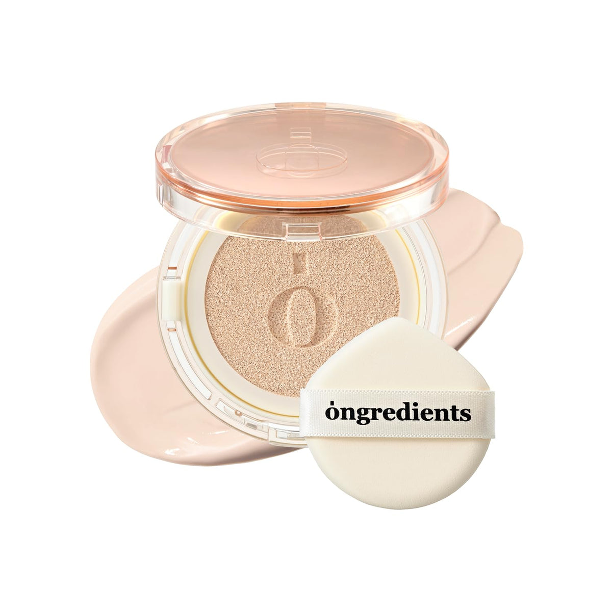 Skin Barrier Glow Cover Cushion, All-day Coverage, Glow Finish, Lightweight, Skincare-Like Texture, Non-cakey Makeup, Korean Cushion Foundation (#21C Pure, 0.49 oz)