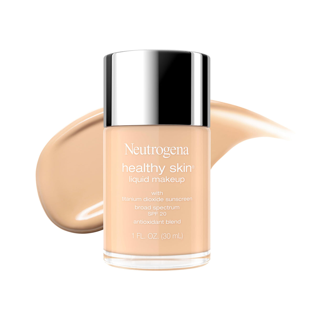 Neutrogena Healthy Skin Liquid Foundation Makeup, Buff 310W, 1 fl. oz