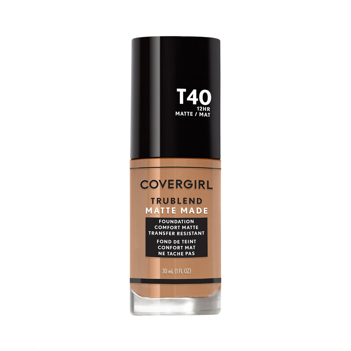 COVERGIRL TruBlend Matte Made Liquid Foundation, Classic Ivory, 1 Fl Oz (Pack of 1)
