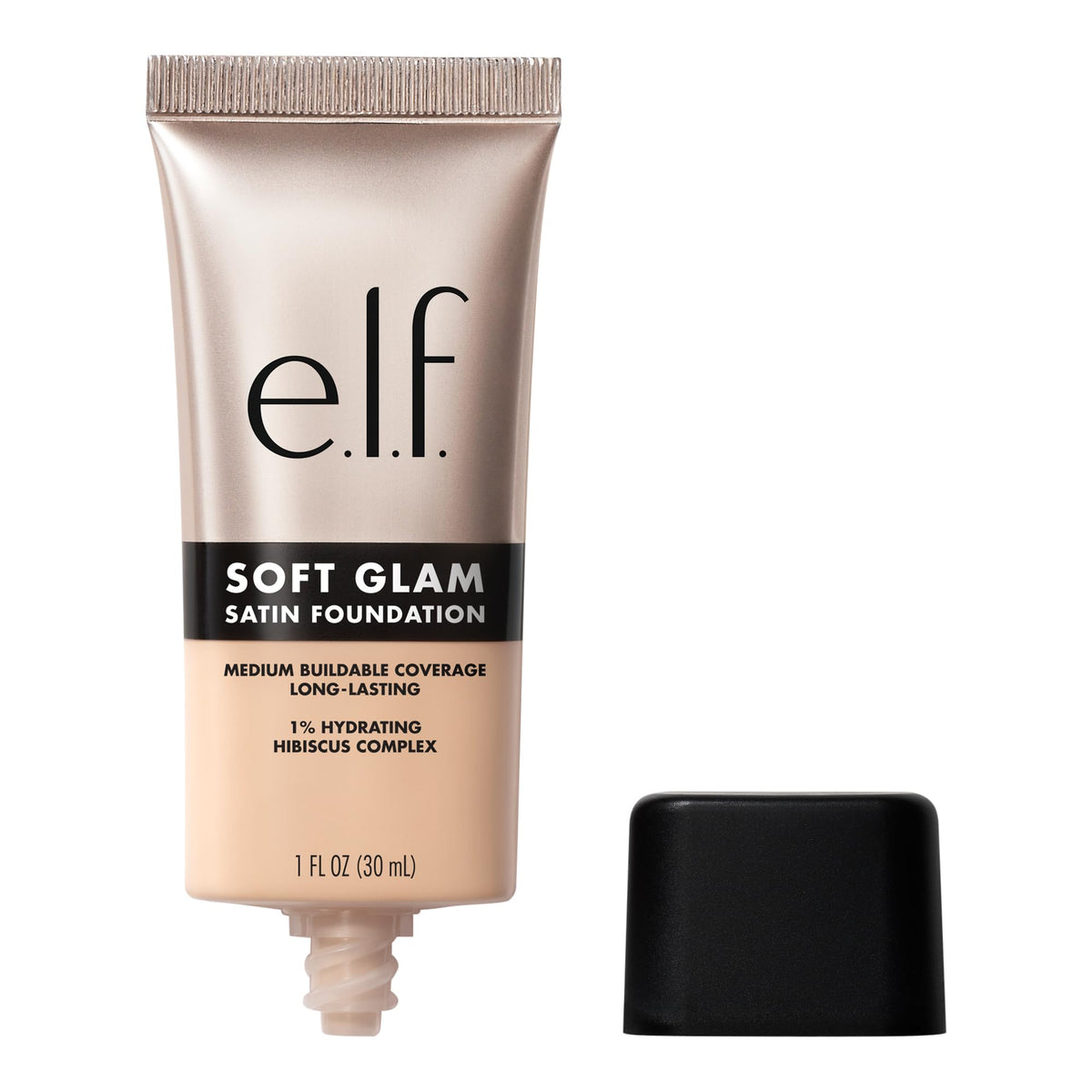 e.l.f. Soft Glam Satin Foundation, Medium Coverage, 25 Light Neutral