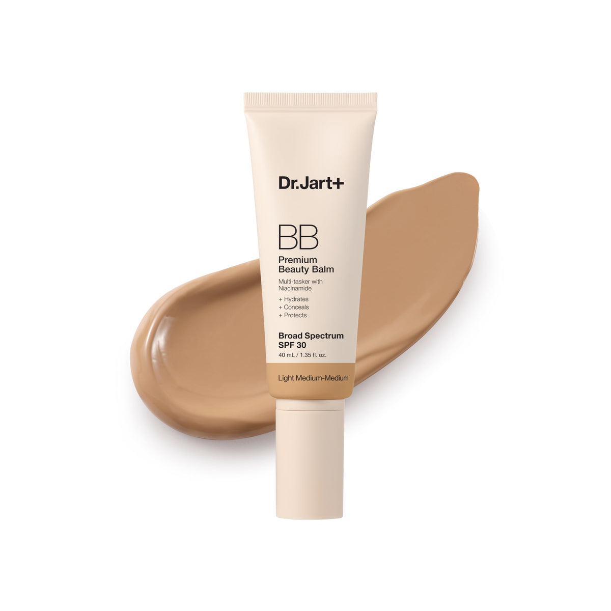 Dr.Jart+ Premium Beauty Balm Korean Tinted Moisturizer with SPF and Niacinamide | bb cream | Korean Makeup
