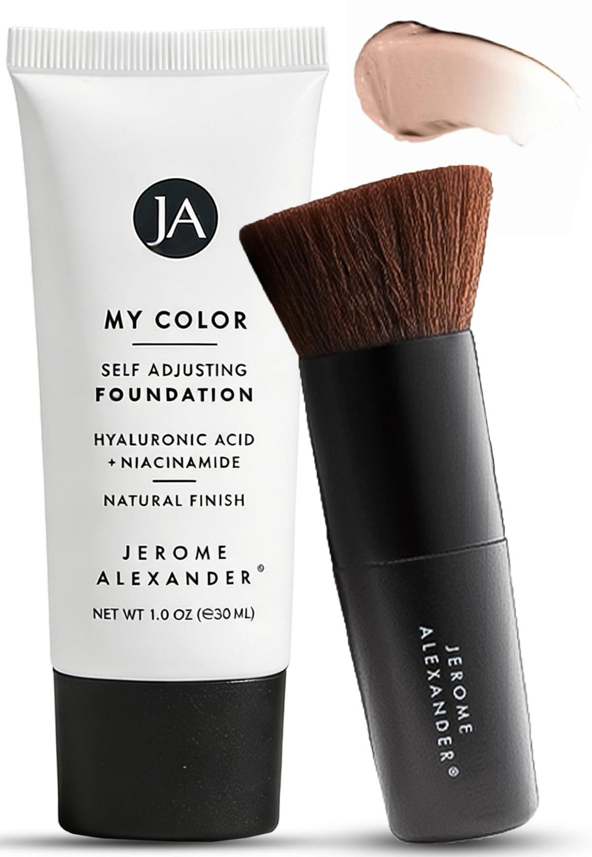 Jerome Alexander My Color Self-Adjusting Foundation 2pc Set - Medium