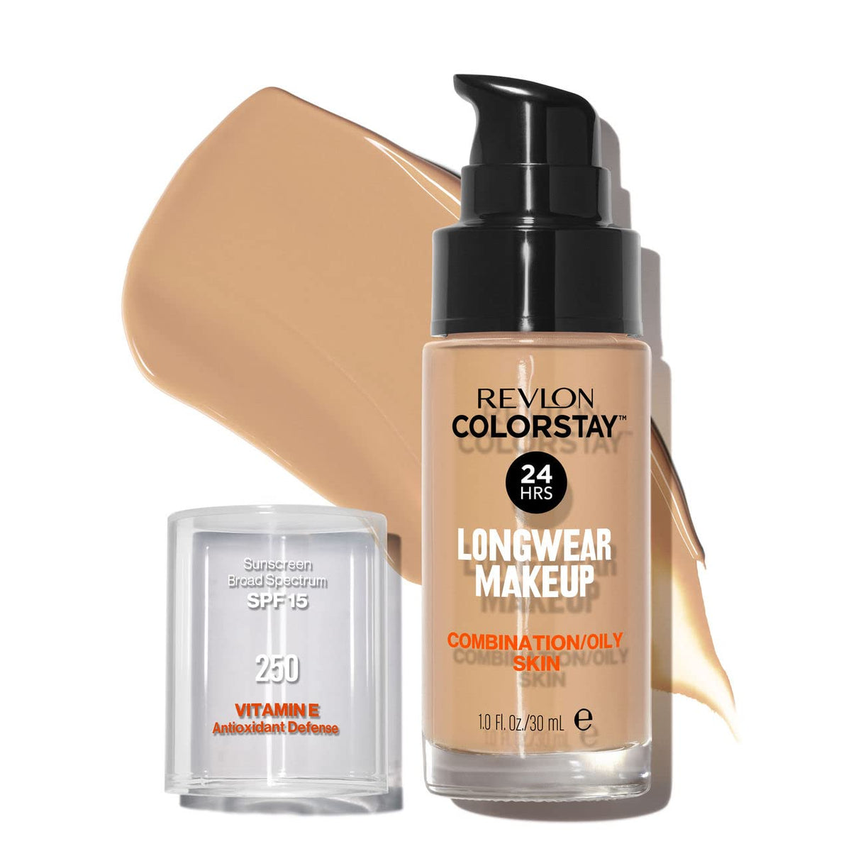 Revlon Colorstay Longwear Makeup Combo/Oily, 240 Medium Beige, 1 fl oz