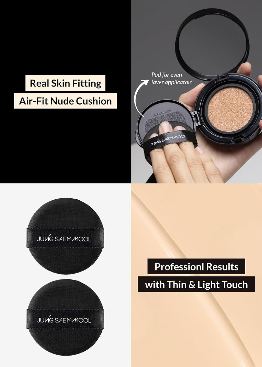 Skin Nuder Longwear Cushion | Refill Included (SPF 50, 21 Medium)