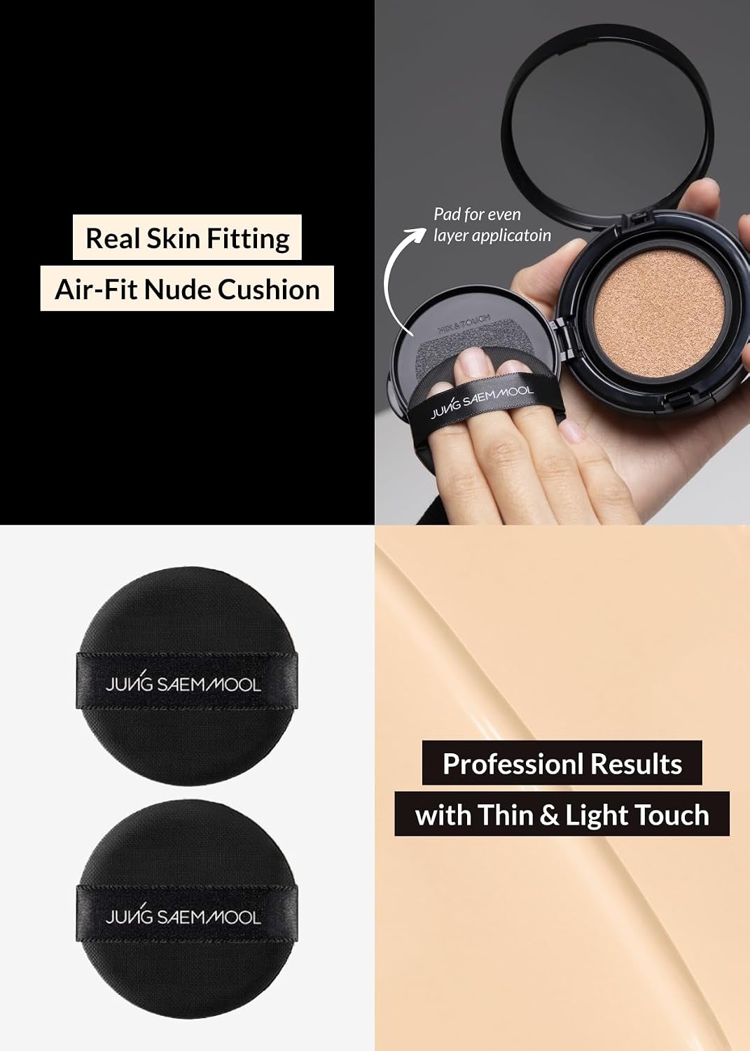 Skin Nuder Longwear Cushion | Refill Included (SPF 50, 21 Medium)