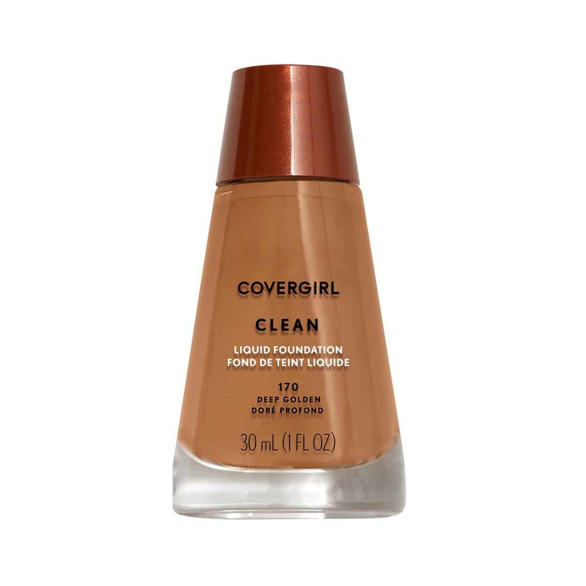 COVERGIRL Clean Liquid Foundation, Perfect Beige 148, Pack of 1