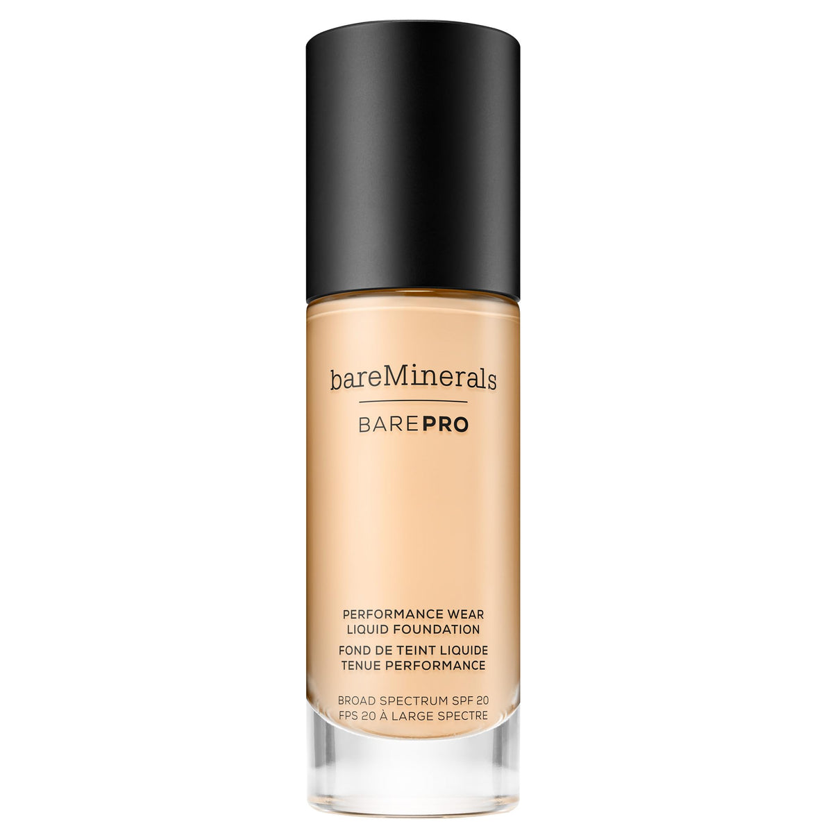 bareMinerals BAREPRO Matte Liquid Foundation, SPF 20, Fair 15N, 1 oz