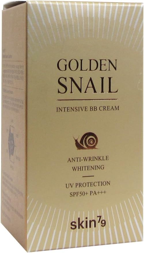 [SKIN79] 2023 Renewed Ingredients Golden Snail Intensive BB Cream 45g - Moist and Smooth Finish, Golden snail For dry skin, BB cream, 45g