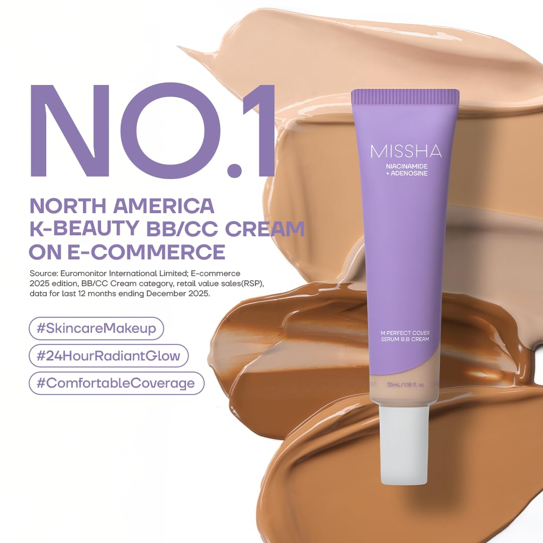 MISSHA M Perfect Cover Serum BB Cream No.23 Natural Beige 1.18 oz