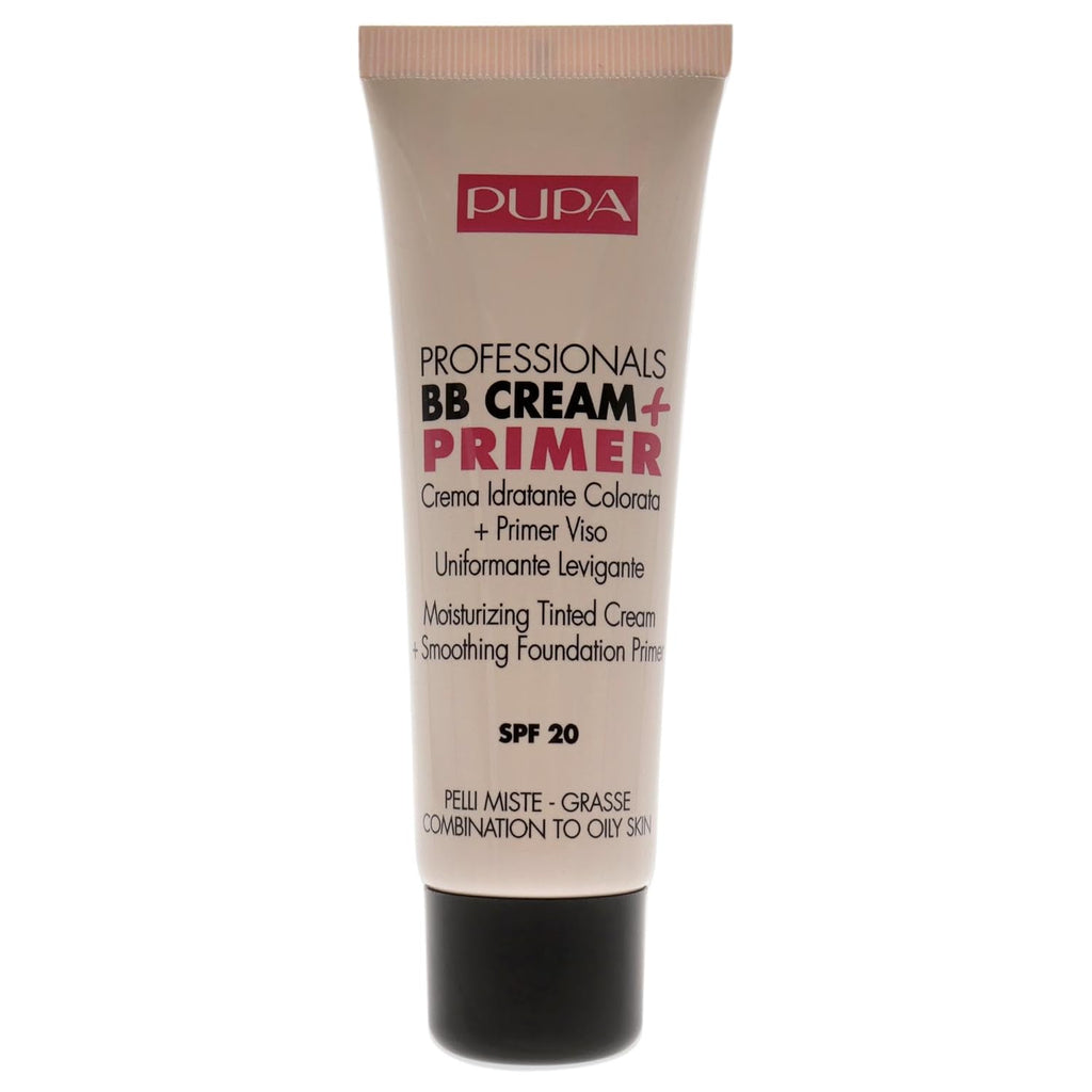 PUPA (Light-Medium) - Milano Professionals BB Cream + Primer, Combination - Oily Skin 50 ml