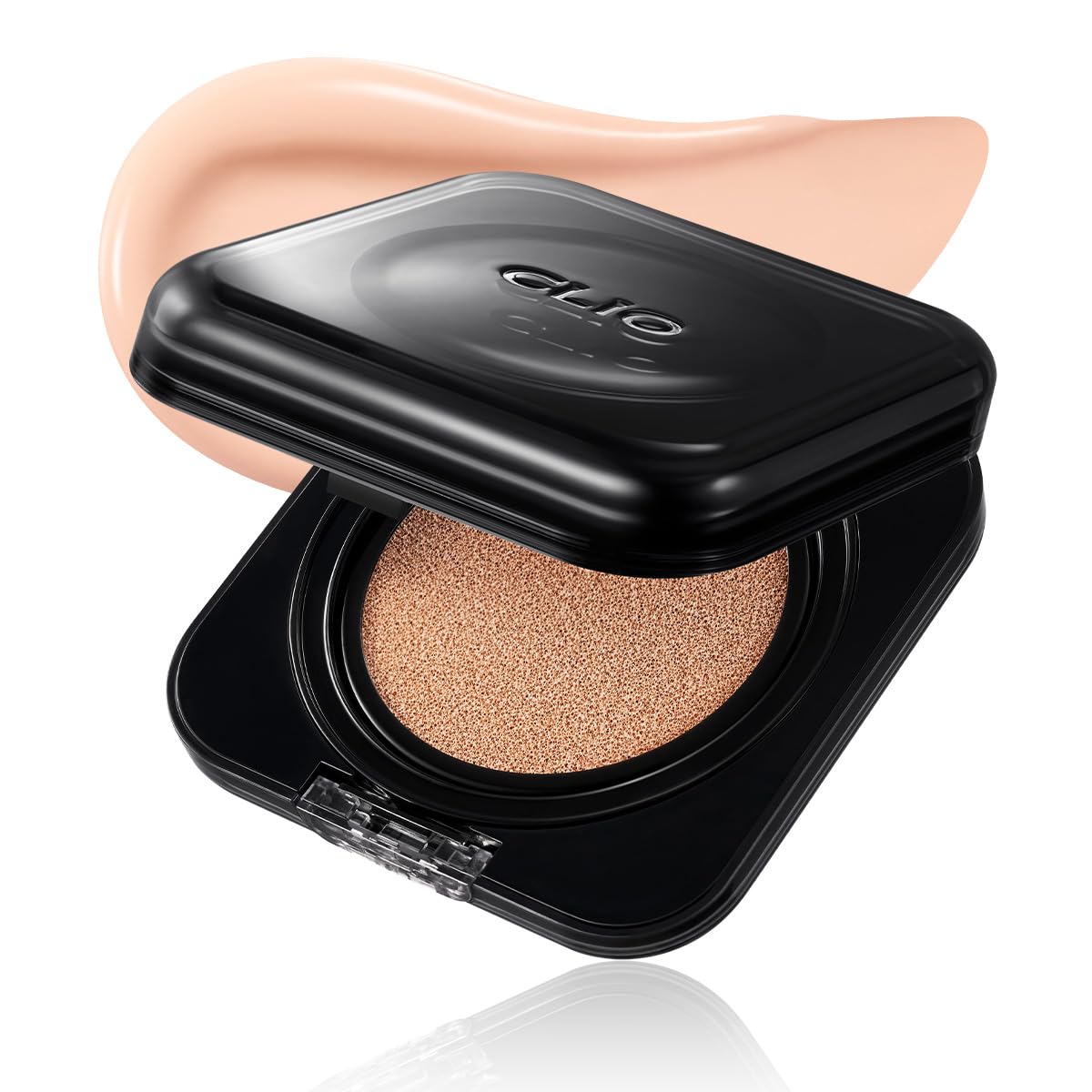 CLIO Kill Cover Founwear Cushion Foundation, Flawless Full Coverage with Matte Finish, Covering Pigmentation and Blemish for Sensitive Skin, Creamy Lightweight Texture, Korean Cushion (23N GINGER)