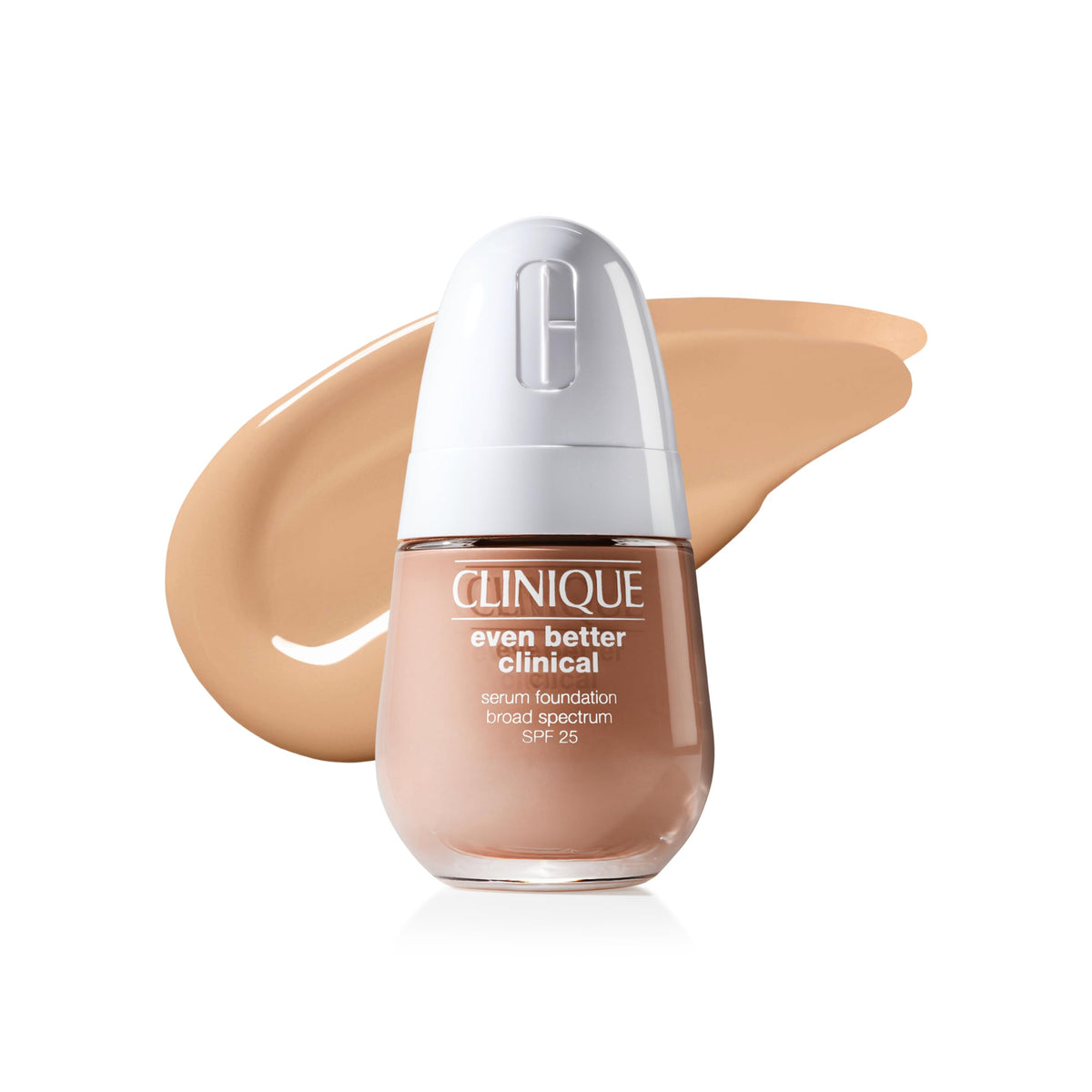 Clinique Even Better Clinical Serum Full Coverage Hydrating Foundation Broad Spectrum SPF 25 With Vitamin C, Salicylic Acid + Hyaluronic Acid For Oily Skin Types