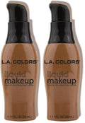 L.A. COLORS Pump Liquid Makeup, Black Walnut CLM288A