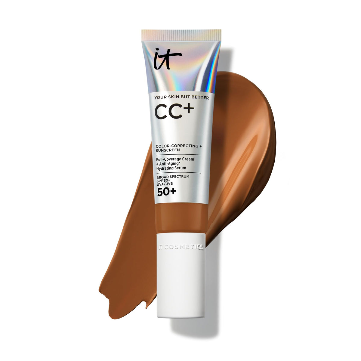 IT Cosmetics CC+ Cream with SPF 50+ Full Coverage Foundation Natural Finish