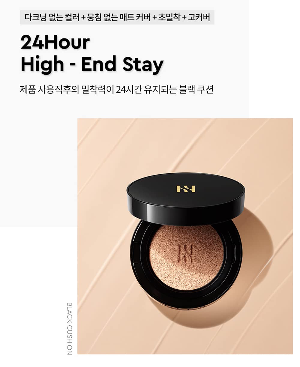 [Hera] Black Cushion 15g+15g(Refill) #21N1 Vanilla