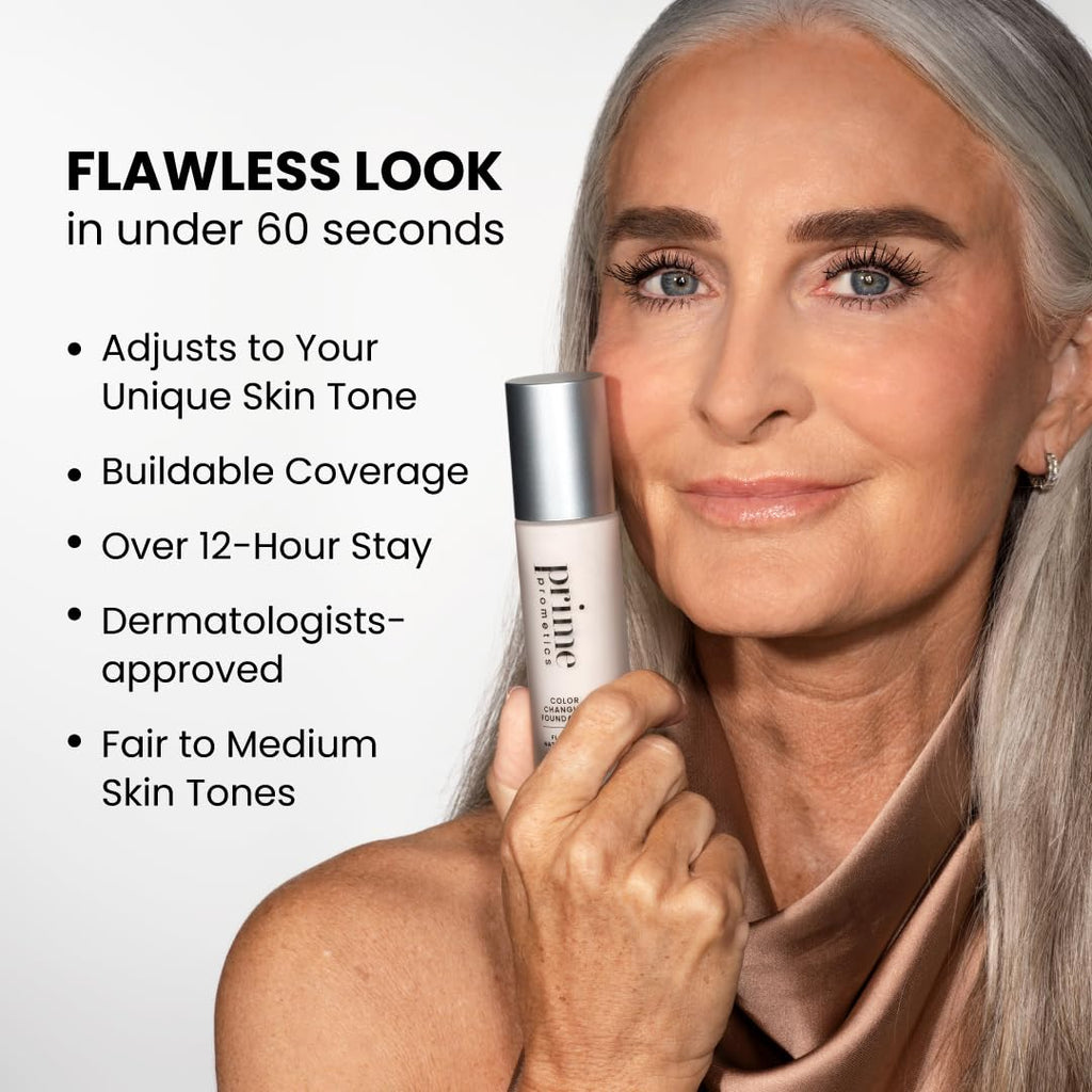 Prime Prometics Color Changing Foundation for Mature Women