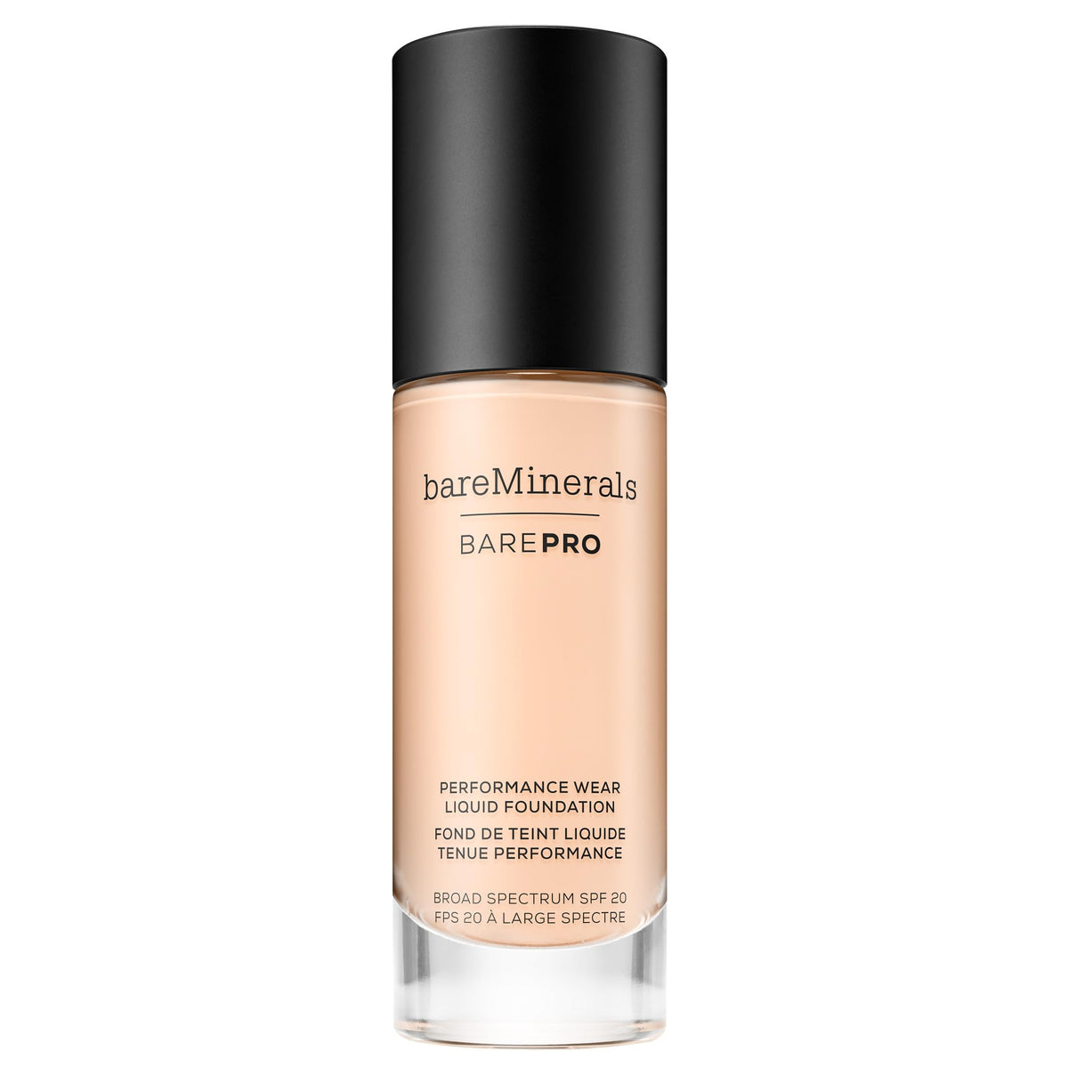 bareMinerals BAREPRO Matte Liquid Foundation, SPF 20, Fair 15N, 1 oz