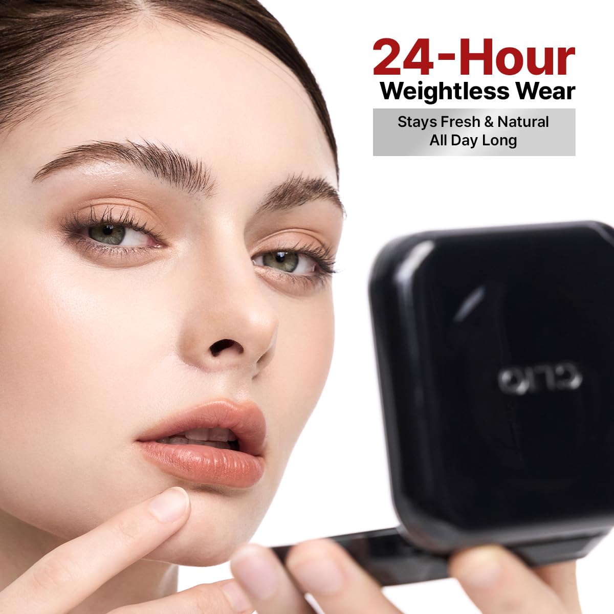 CLIO Kill Cover Founwear Cushion Foundation, Flawless Full Coverage with Matte Finish, Covering Pigmentation and Blemish for Sensitive Skin, Creamy Lightweight Texture, Korean Cushion (23N GINGER)