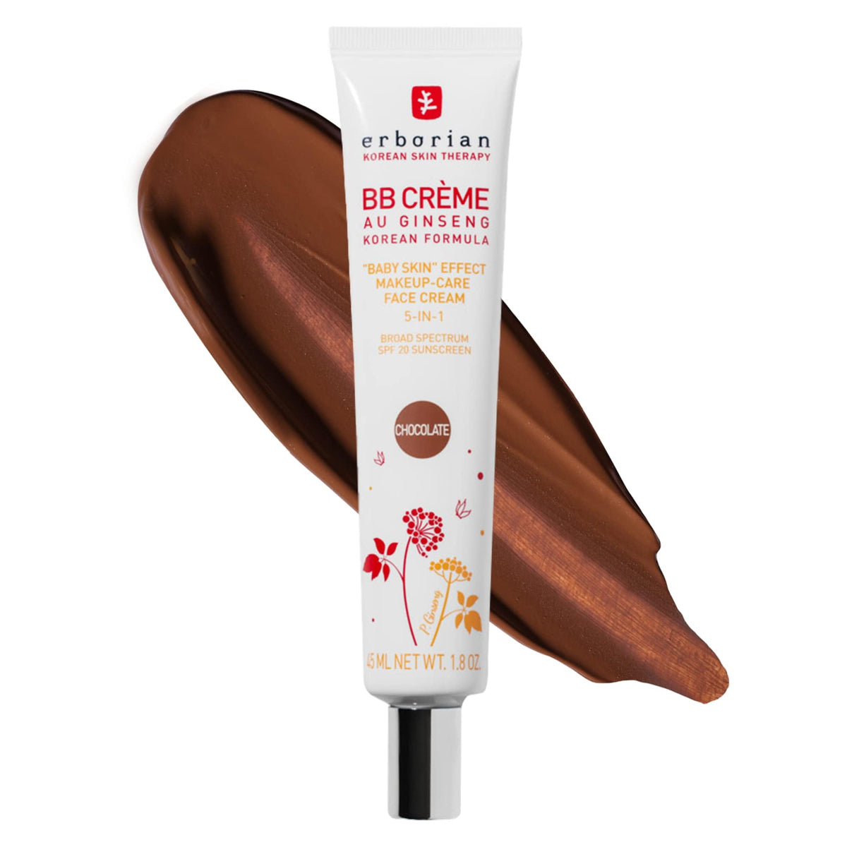 Erborian BB Cream SPF 20, Tone-Evening, Korean Skincare Makeup Hybrid