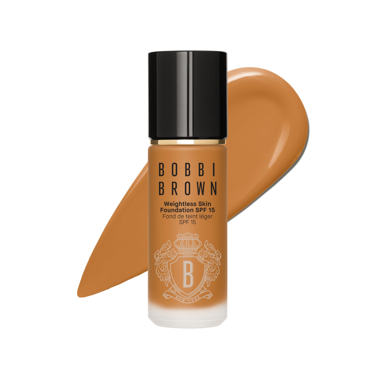 Bobbi Brown Weightless Skin Foundation SPF 15 | Oil-Controlling Liquid Foundation with 24-Hour Hydration | Medium Coverage Natural Matte Finish for All Skin Types