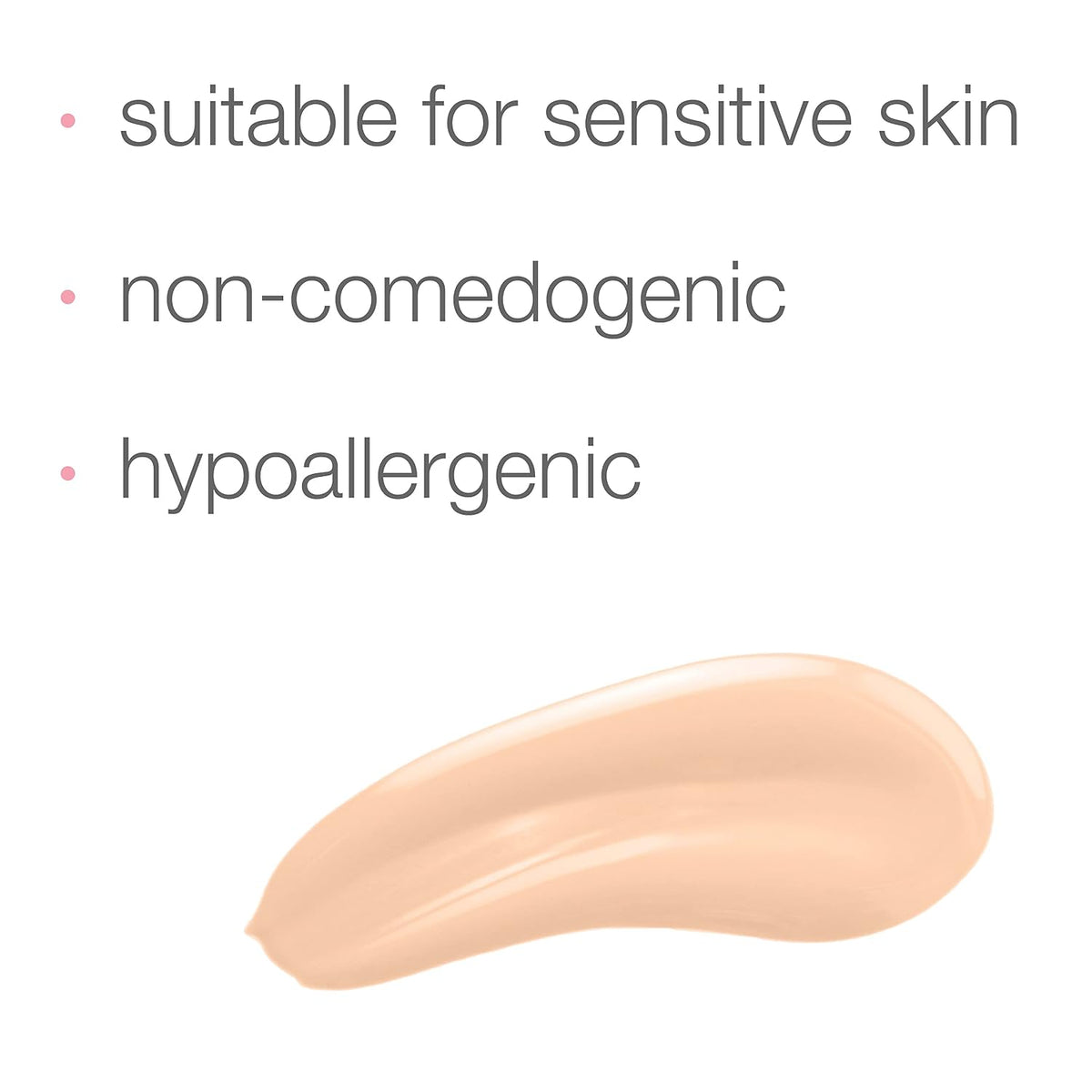 Neutrogena Sensitive Skin Serum Foundation, Light 02, 1 oz