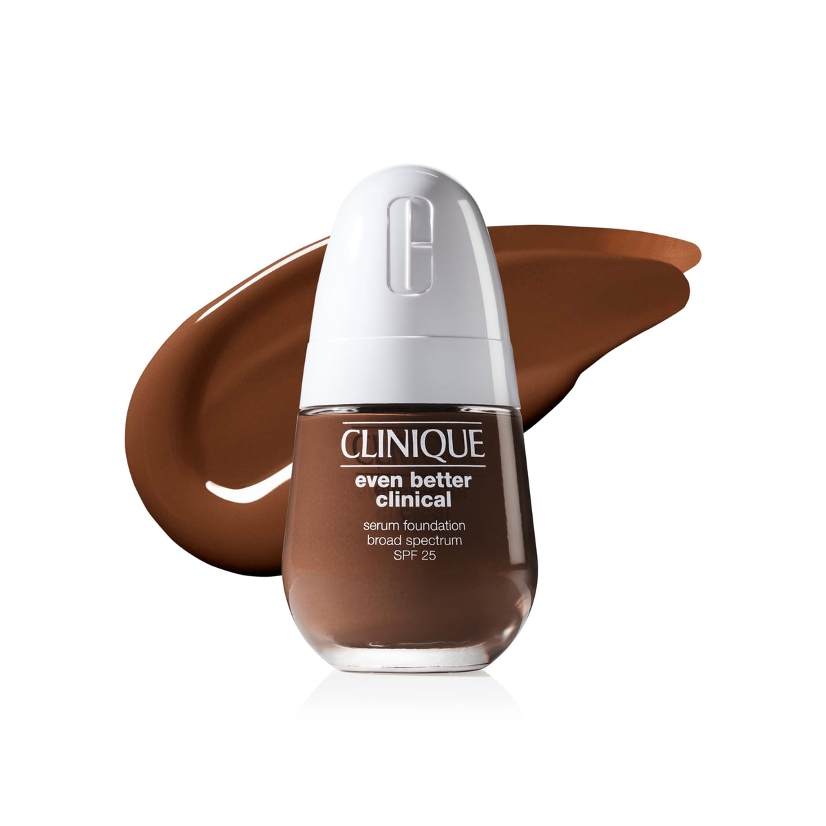 Clinique Even Better Clinical Serum Full Coverage Hydrating Foundation Broad Spectrum SPF 25 With Vitamin C, Salicylic Acid + Hyaluronic Acid For Oily Skin Types