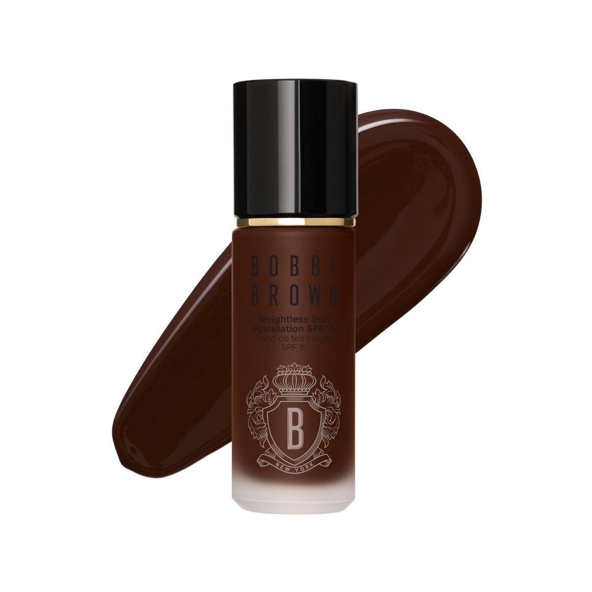 Bobbi Brown Weightless Skin Foundation SPF 15 | Oil-Controlling Liquid Foundation with 24-Hour Hydration | Medium Coverage Natural Matte Finish for All Skin Types