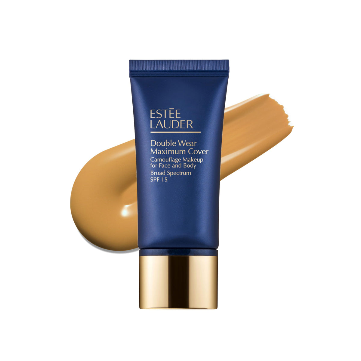 Estée Lauder Double Wear 24-Hour Maximum Cover Camouflage Foundation Makeup for Face and Body SPF 15 | Full Coverage | Tattoo Cover Up Makeup Waterproof, 1.0 Fl Oz