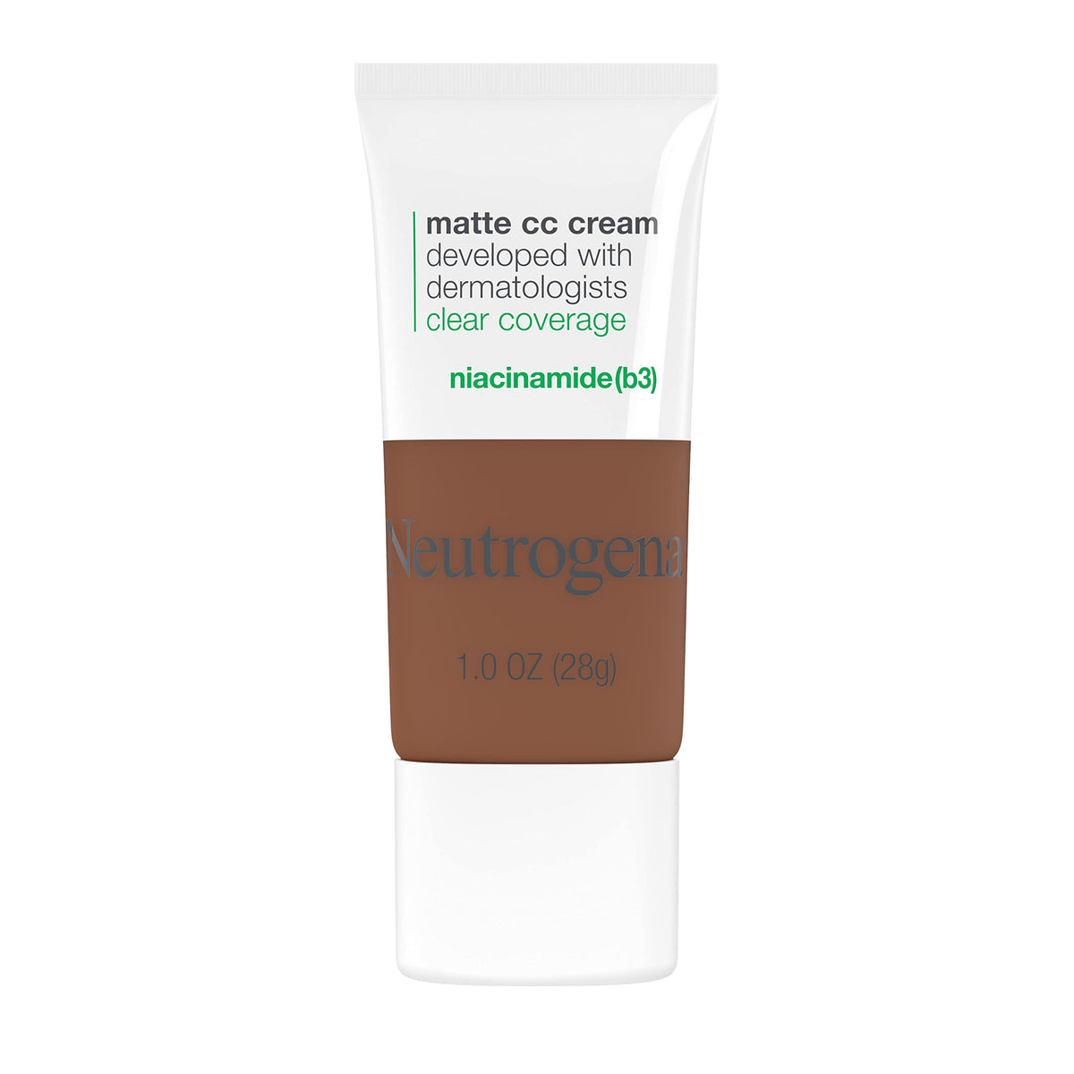 Neutrogena Clear Coverage Flawless Matte CC Cream, Butter, 1 oz