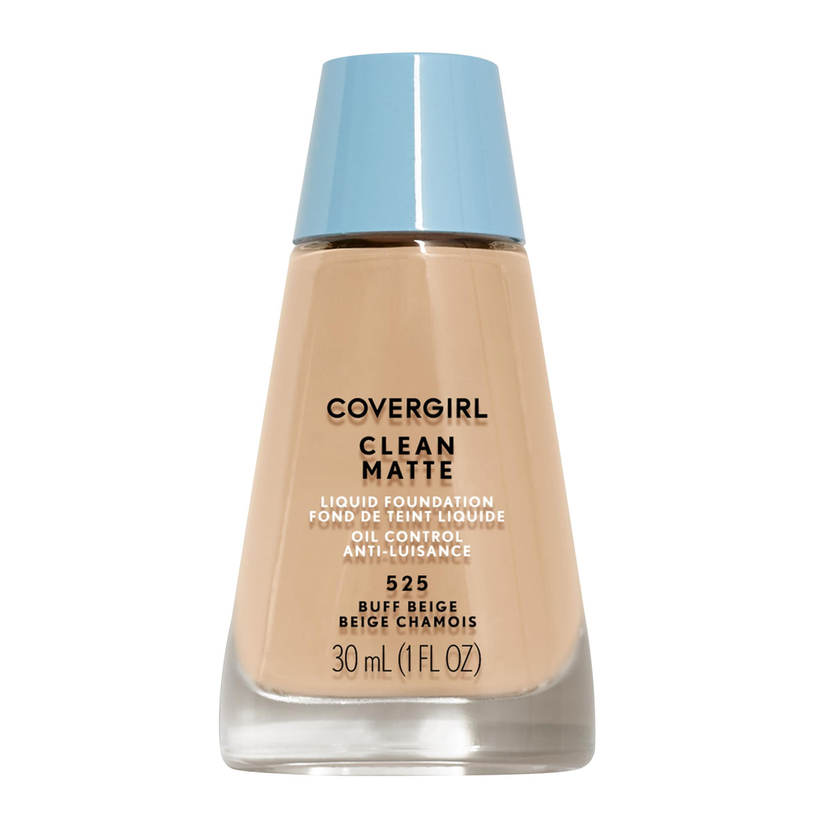 COVERGIRL Clean Matte Liquid Foundation Classic Ivory, 1 oz (packaging may vary)