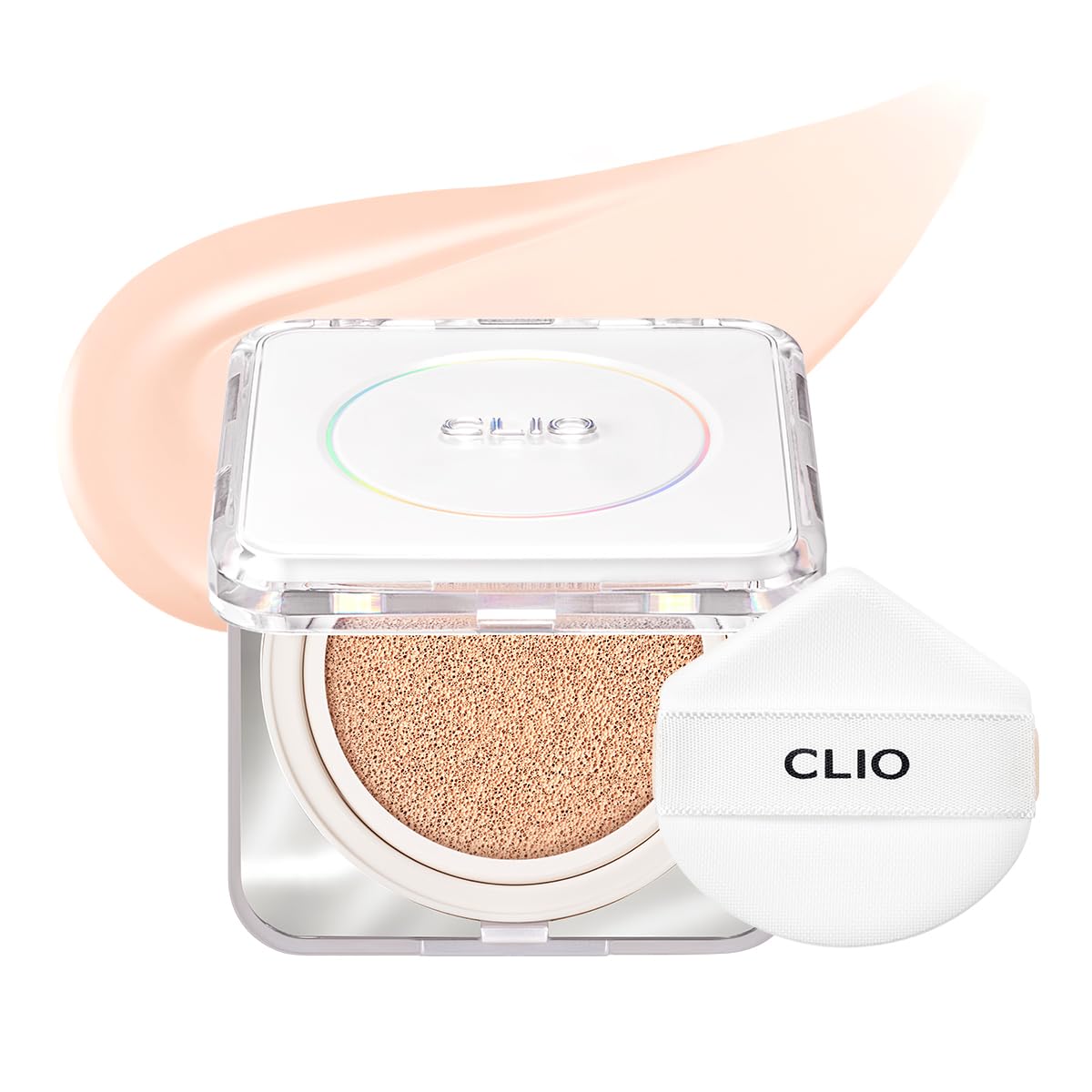 CLIO Kill Cover Founwear Cushion The Original – 20 Shades, Buildable Light to Medium Coverage, Natural Finish, Korean Makeup Foundation, Long-Lasting Skin Fit, 30N LATTE