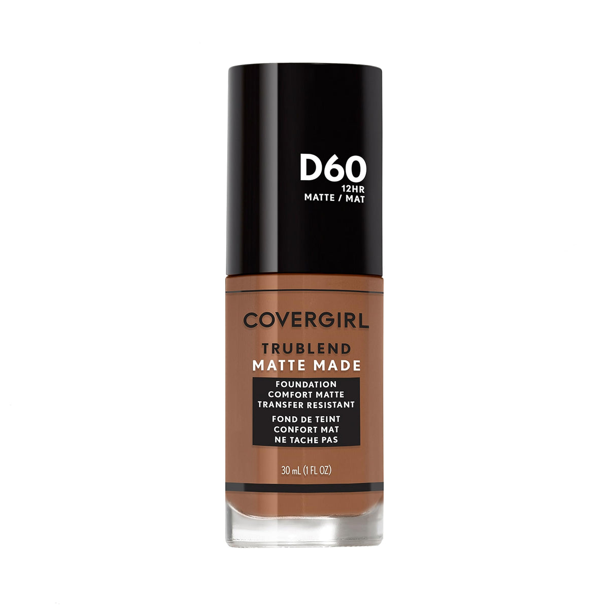 COVERGIRL TruBlend Matte Made Liquid Foundation, Classic Ivory, 1 Fl Oz (Pack of 1)