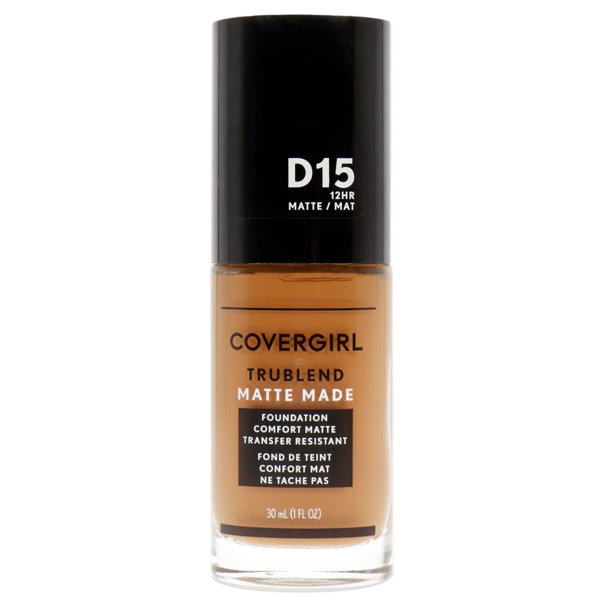 COVERGIRL TruBlend Matte Made Liquid Foundation, Classic Ivory, 1 Fl Oz (Pack of 1)