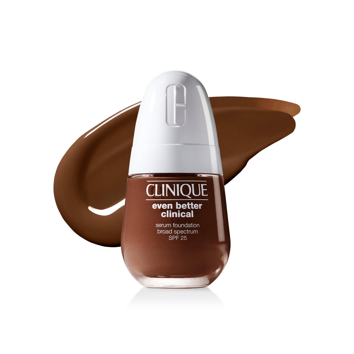 Clinique Even Better Clinical Serum Full Coverage Hydrating Foundation Broad Spectrum SPF 25 With Vitamin C, Salicylic Acid + Hyaluronic Acid For Oily Skin Types