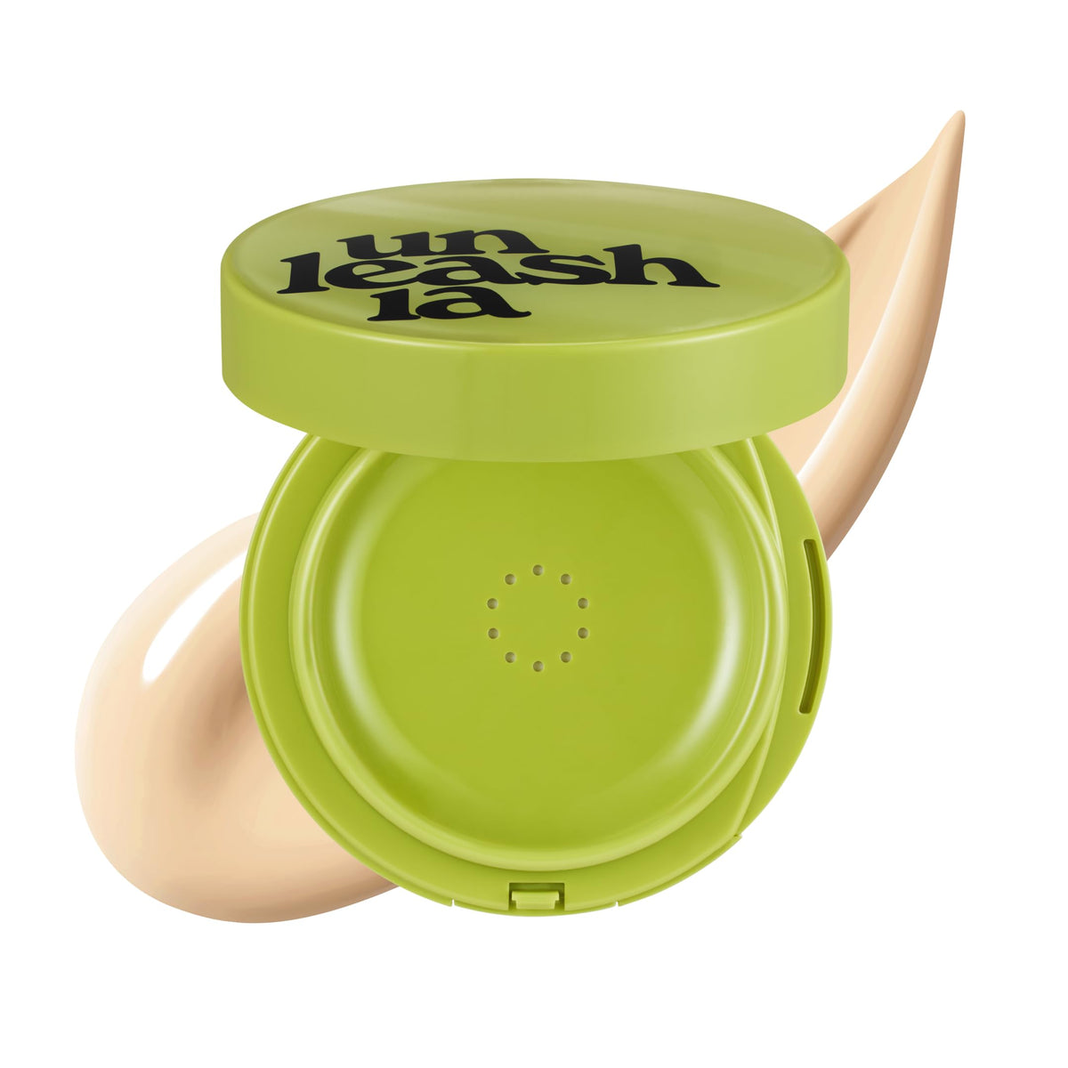 Unleashia Satin Wear Healthy-Green Cushion (18C Seashell)