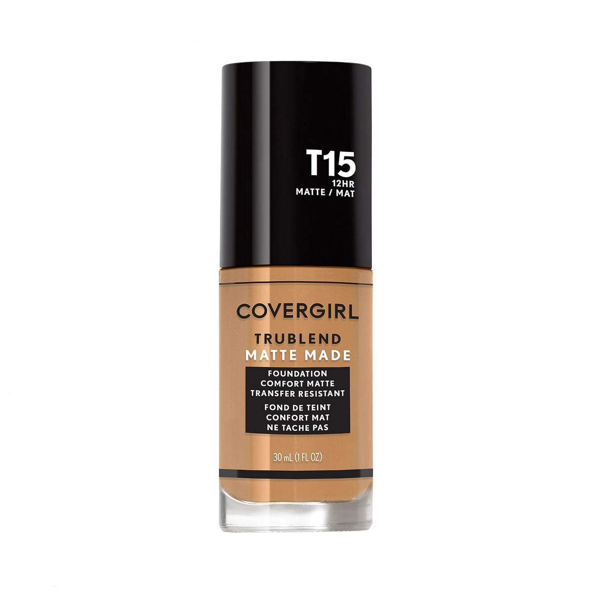 COVERGIRL TruBlend Matte Made Liquid Foundation, Classic Ivory, 1 Fl Oz (Pack of 1)