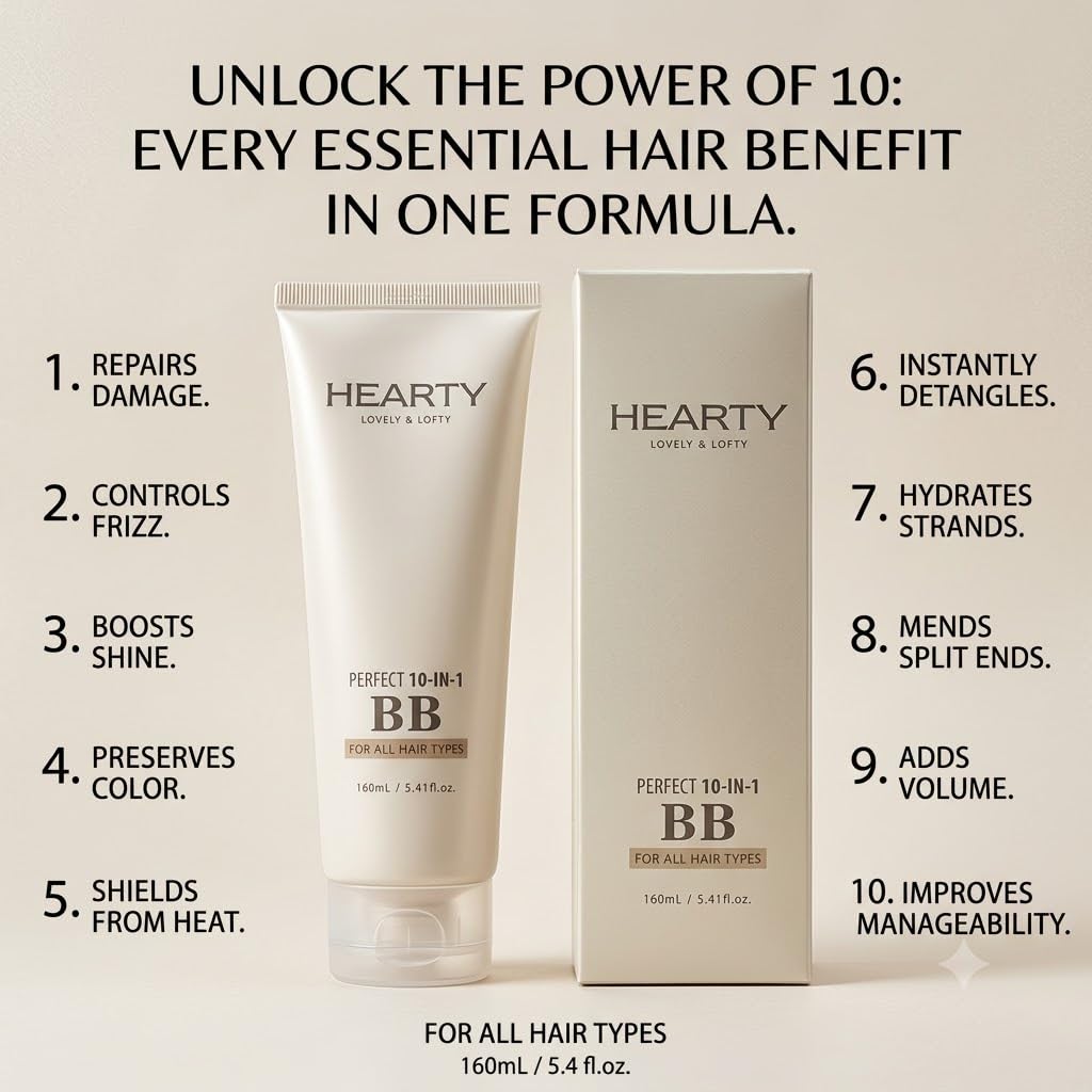 Hearty Perfect 10-in-1 BB (160ml/5.4fl oz)