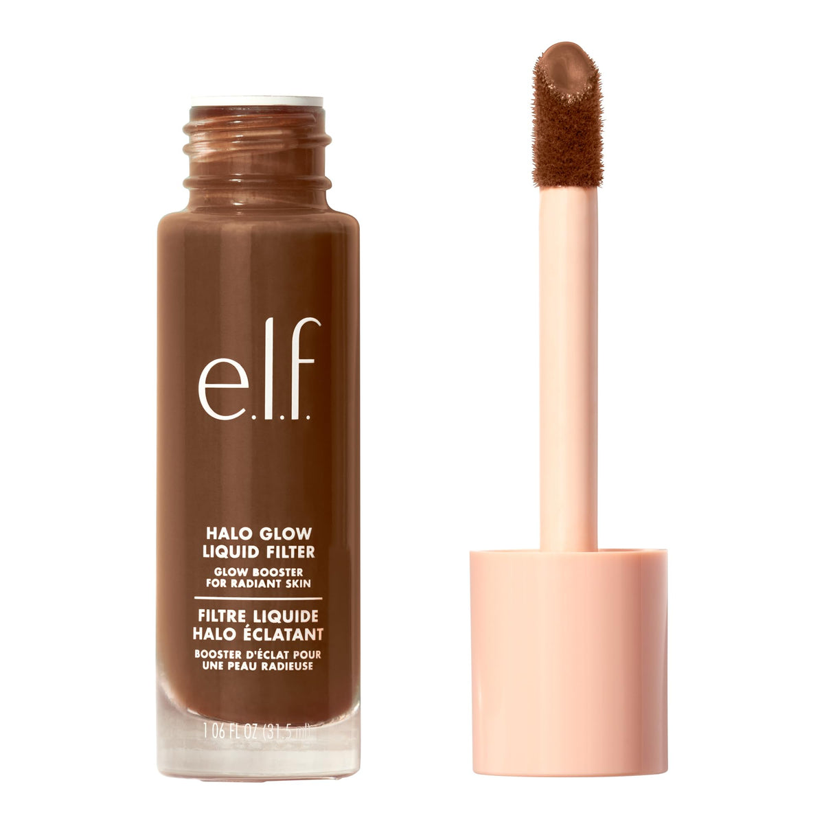 e.l.f. Halo Glow Liquid Filter, Hydrating Complexion Boost, 2 Fair/Light