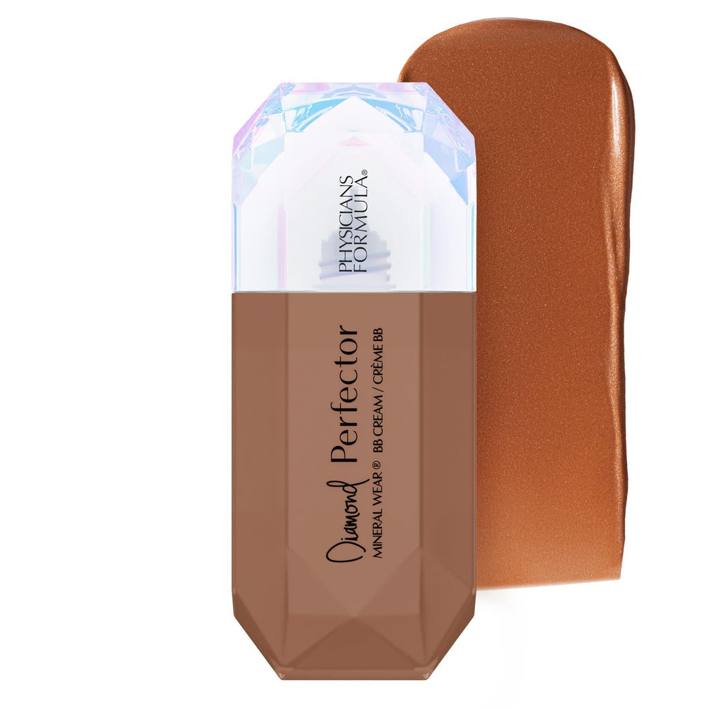 Physicians Formula Mineral Wear®Diamond Perfector BB Cream, 10 in 1 Skin Perfecting Beauty Balm, Lightweight & Luminous Finish - Medium to Tan