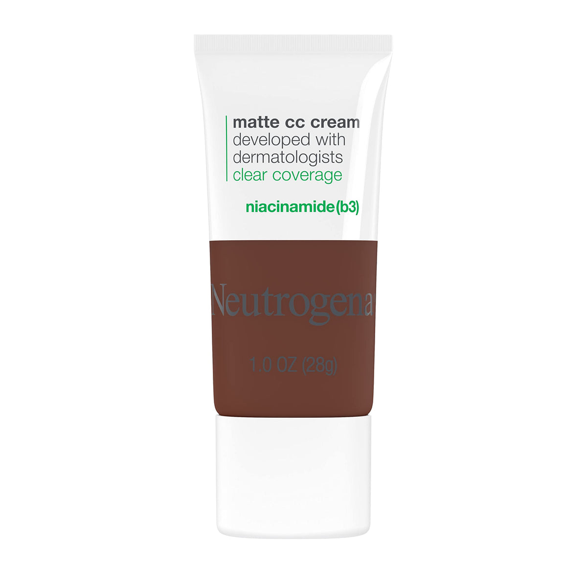 Neutrogena Clear Coverage Flawless Matte CC Cream, Butter, 1 oz