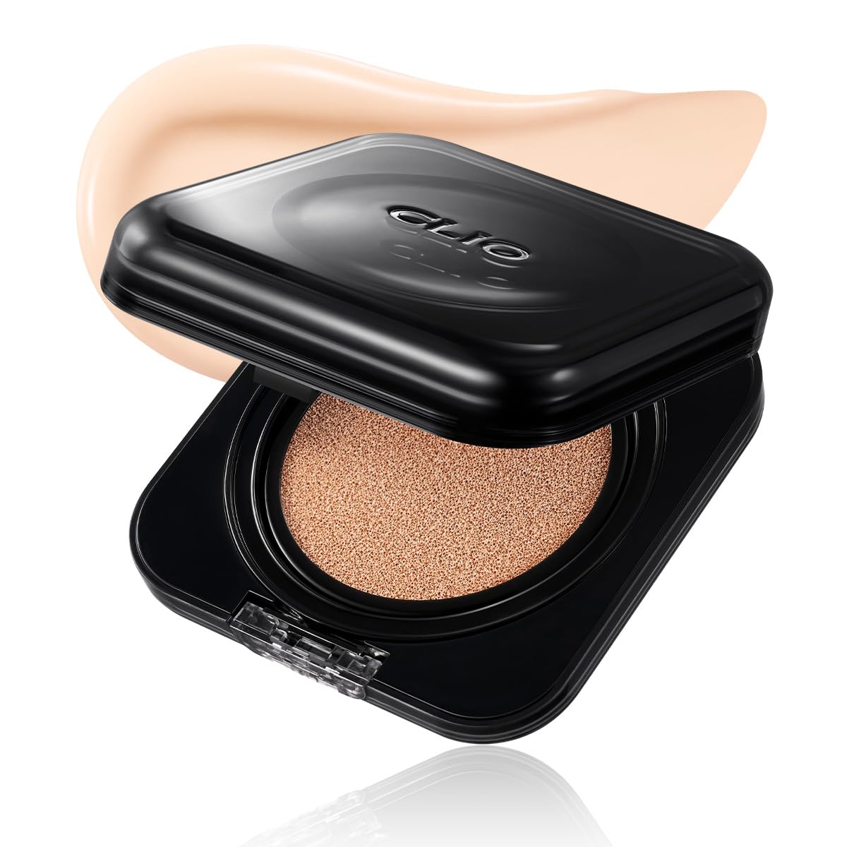 CLIO Kill Cover Founwear Cushion Foundation, Flawless Full Coverage with Matte Finish, Covering Pigmentation and Blemish for Sensitive Skin, Creamy Lightweight Texture, Korean Cushion (23N GINGER)