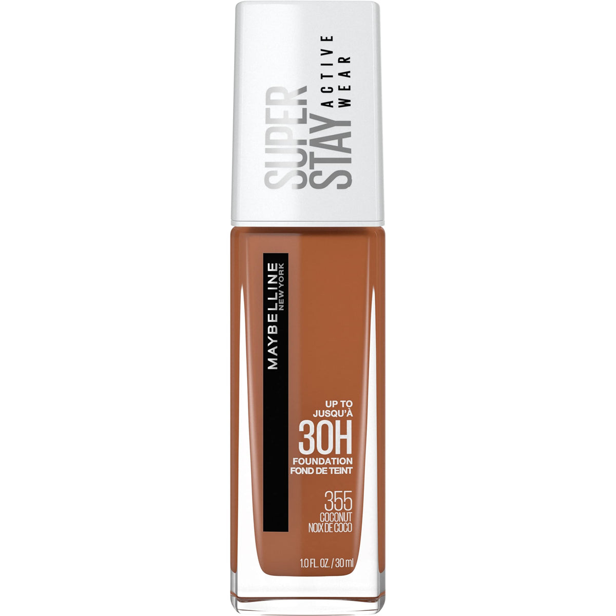 Maybelline Super Stay Full Coverage Liquid Foundation Active Wear Makeup, Up to 30Hr Wear, Transfer, Sweat & Water Resistant, Matte Finish, Buff Beige, 1 Count