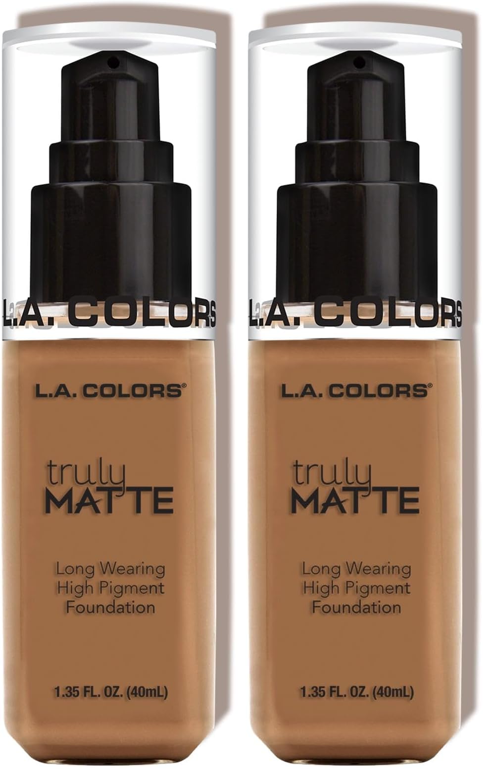 L.A. COLORS Truly Matte Foundation, Porcelain CLM351
